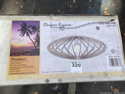 Lot #320 (1 of 6)