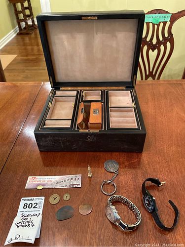 Jewellery Box, Watches And Tokens A (1 of 9)