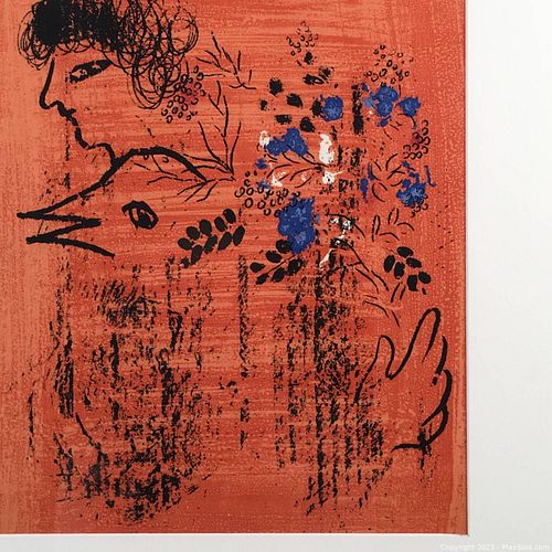 CHAGALL. Original Lithograph, maeght, Paris, 1960. (1 of 7)
