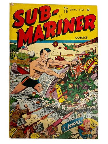 RARE Sub-Mariner No. 16 Golden Age Comic (1 of 5)