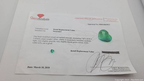 World Class Certified Columbian Emerald (1 of 16)