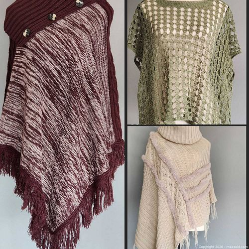 Knit Poncho Bundle (1 of 20)