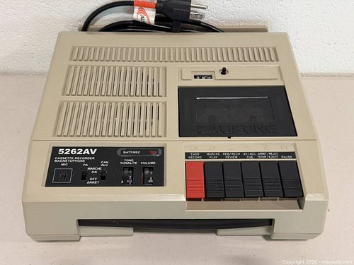 Vintage Califone Deluxe Cassette Recorder (1 of 8)