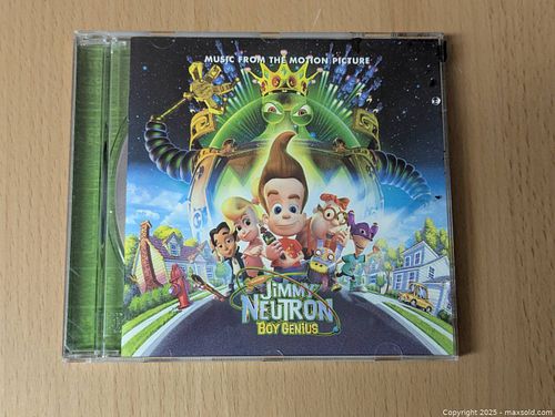 Jimmy Neutron Boy Genius Movie CD Soundtrack | Maxsold