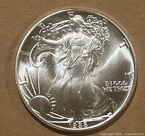 1988 US Silver Eagle Uncirculated High-Grade | Alpharetta