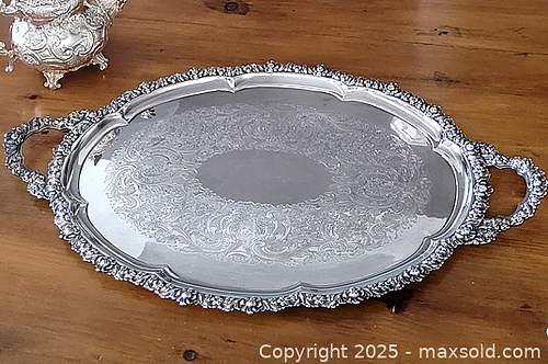 Birks regency plate serving tray