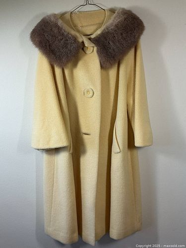 コート Nodress X RoomSERVICE888 Yellow Plush Coat Vintage Yellow Coat, Dress/coat | Port Townsend (Washington
