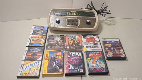 Video Game Assortment Sega, Nintendo DS, PS3, Gamecube and