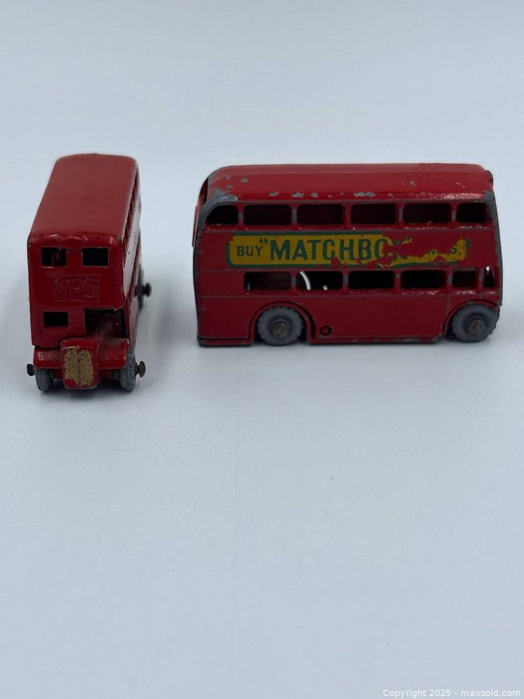 1911 A.E.C. B-Type London Bus 'Dewar's' Y-02a (1956) - Matchbox