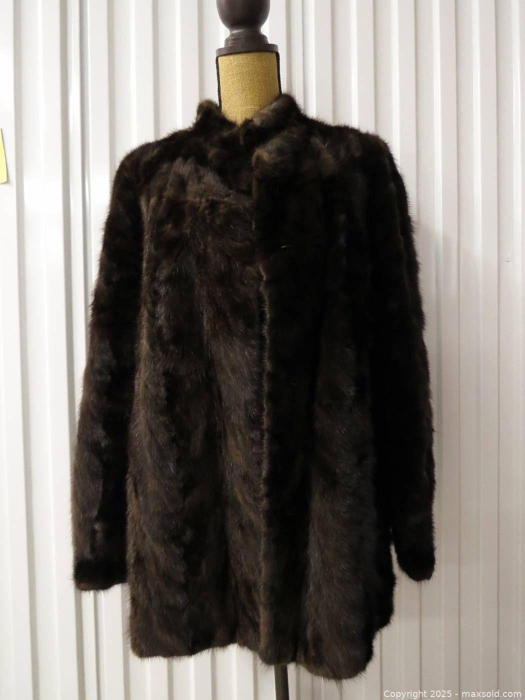 Brown Fur Jacket (XS)
