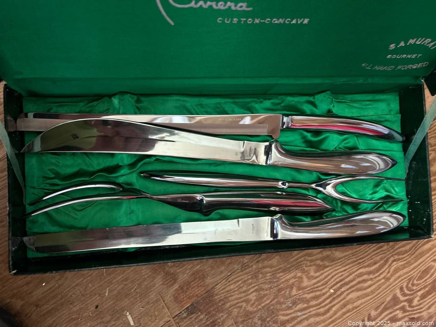 5-Piece Rivieria Hand Forged Gourmet Set - Custom-Concave Features ...