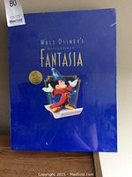 Front of collector's edition box showing Mickey Mouse and title Fantasia