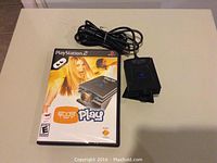PlayStation 2 Eye Toy camera with Eye Toy Play game disc and cable
