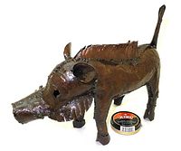 Front left side view showing detailed snout, ear, and mane.