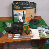 Complete lot laid out showing system components and original box