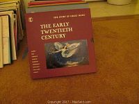 The Early Twentieth Century box set with burgundy cover and artwork on front.
