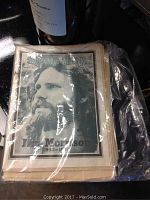 Front cover of the magazine showing Jim Morrison portrait with beard.