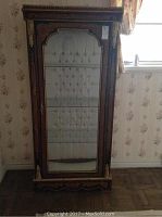 Front view of cabinet closed