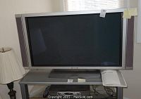 Front view of Pioneer plasma monitor showing screen and bezel.