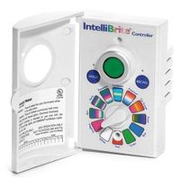 Stock image showing IntelliBrite controller open with color wheel and buttons visible