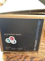 Original packaging box labeled 'Chromasteam System'
