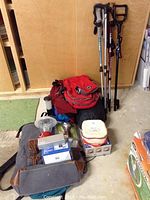 Overall group shot showing all items together