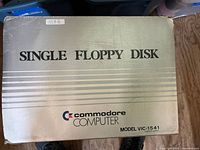 Commodore VIC-1541 floppy drive retail box top