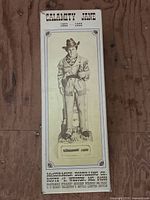Front of boxed Calamity Jane decanter
