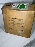 Sealed shipping box with Crescendo branding and product details