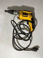 Full view of DeWalt DW272 screw gun with cord