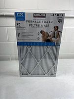 Front of sealed 4-pack showing brand, size and quantity