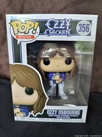 Funko Pop! Rocks Ozzy Osbourne figure in original box showing front and side details
