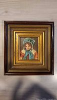 Front view of framed Mary Cassatt print