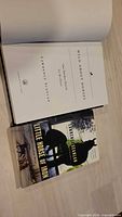 Title pages of both books visible