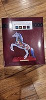 Front of original box showing Beary Merry Christmas Painted Pony artwork