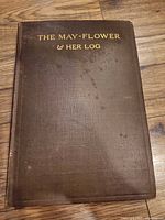 Front cover showing title and cloth binding