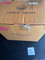 sealed Urban Born Greenhouse Terrarium box