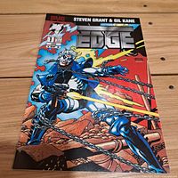 Front cover showing title, issue number and creators