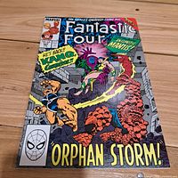 Front cover showing title, issue number and characters