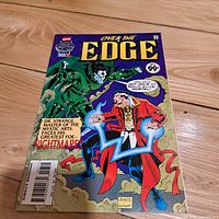 Front cover showing title, issue number and artwork