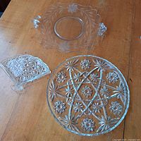 All three glass pieces group view