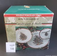 Factory box showing set name and imagery