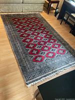 Angled full-length view showing overall pattern and condition