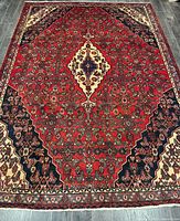 Full top-down view showing overall pattern, color, and condition