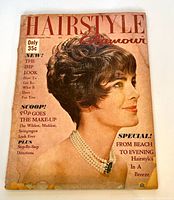 Front cover showing title, cover model, price and date