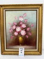 Framed painting full view