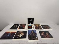 Entire set laid out on table