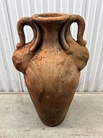 Full front view of entire vase showing profile and overall shape