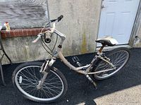 Full left-side view of Schwinn Land Rider bicycle