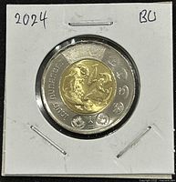 Reverse side featuring Inuit Nunangat design with inscriptions and decorative symbols.